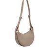 Bolsa Baguette Pequena Meia-Lua Amêndoa Fargo