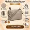 Bolsa Transversal Pequena Tressê Off White Fargo