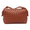 Bolsa Transversal Pequena Tressê Âmbar Fargo