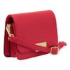 Bolsa Tiracolo Pequena Retangular Vermelho Fargo