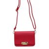 Bolsa Tiracolo Pequena Retangular Vermelho Fargo