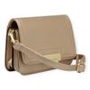 Bolsa Tiracolo Pequena Retangular Dourado Fargo