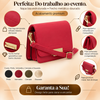 Bolsa Tiracolo Pequena Retangular Vermelho Fargo