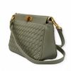 Bolsa Baguette Pequena Retangular Verde Salvia Fargo