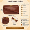 Bolsa Baguette Pequena Retangular Âmbar Fargo