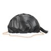 Bolsa Pouch Pequena Franzido Preto Fargo
