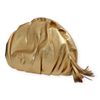 Bolsa Pouch Pequena  Franzido Dourado Fargo