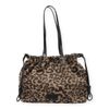 Bolsa Sacola Tote Franzida Jacquard  Grande Onça Fargo