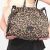 Bolsa Sacola Tote Franzida Jacquard  Grande Onça Fargo