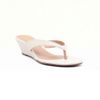 Sandalia Salto Baixo Anabela Tiras Off White Fargo