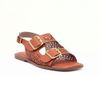 Rasteira Laser E Maxi Fivelas Terracota Fargo