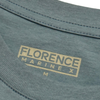 Camiseta Manga Curta com Bolso Burgee Pocket Mar Azul Florence