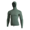 Rashguard Utility Pocket com Capuz Salvia Florence