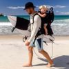 Boardshort Cordura Airtex Azul Claro Florence