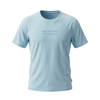 Camiseta Manga Curta Orgânica Gotae Azul Claro Florence