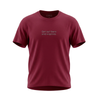 Camiseta Manga Curta Gotae Bordô Florence
