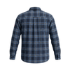 Camisa Manga Longa Flanela Azul Florence