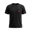 Camiseta Manga Curta Recover Burgee com Bolso Preto Florence
