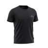Camiseta Manga Curta Crew Preto Florence