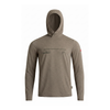 Camiseta Manga Longa com Capuz Airtex Kalo Heather Pomes Florence x Sig Zane