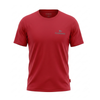 Camiseta Manga Curta Crew Vermelho Florence