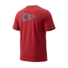 Camiseta Manga Curta Crew Vermelho Florence