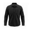 Camisa Manga Longa Forrada Utility S1 Preto Florence