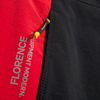 Boardshort Cordura Airtex Preto/Vermelho Florence