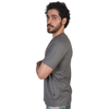 Camiseta Manga Curta Burgee Cinza Escuro Florence 