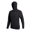 Camiseta Manga Longa com Capuz Airtex Cinza Mescla Escuro Florence