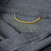 Camiseta Manga Longa com Capuz Airtex Cinza Mescla Claro Florence