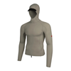 Rashguard Standard Issue com Capuz Cinza Musgo Florence