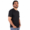 Camiseta Manga Curta UV Preto Florence