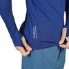 Camiseta Manga Longa UV com Capuz Azul Marinho Florence