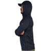 Camiseta Manga Longa UV com Capuz Preto Florence