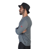 Camiseta Manga Longa UV  Cinza Escuro Florence
