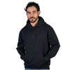 Moletom Canguru com Capuz Embroidered Hoodie Preto Florence