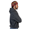 Moletom Canguru com Capuz Halftone Hoodie Cinza Escuro Florence