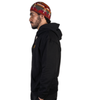 Moletom Canguru com Capuz Halftone Hoodie Preto Florence
