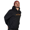 Moletom Canguru com Capuz Halftone Hoodie Preto Florence
