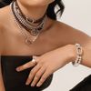 PULSEIRA DE PÉROLAS CINZAS