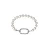 PULSEIRA DE PÉROLAS BRANCAS