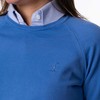 Sweater Feminino Barcelona Gola U 015450 Azul