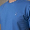 Camiseta Masculina Lisa Azul Royal