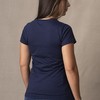 Camiseta Feminina Lisa Azul Marinho