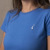 Camiseta Feminina Lisa Azul Royal