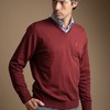 Sweater Masculino Gola V LC Bordo