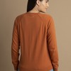 Sweater Feminino Barcelona Gola U 015450 Moca