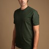 Camiseta Masculina Lisa 02530 Verde Camuflagem