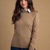 Sweater Feminino Barcelona Gola U 015838 Moca